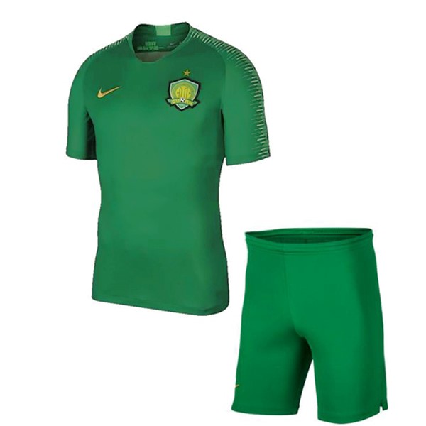 Camiseta Guoan 1ª Kit Niño 2019 2020 Verde